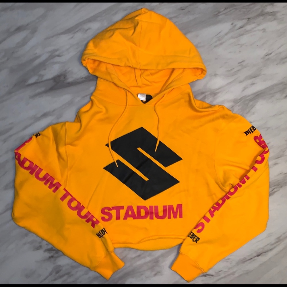 H&M Justin Bieber Cropped Hoodie (Small)